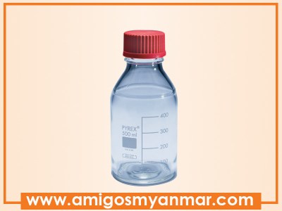 scilabware -bottle-reagent-red-cap